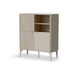Komoda wysoka BELUCI 116 cm kaszmir
