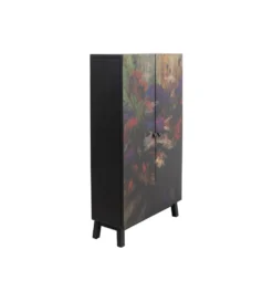 Komoda wysoka Fleur 140 cm wielokolorowa