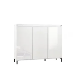 Komoda wysoka GENUA 138 cm biała