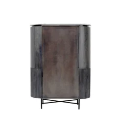 Komoda wysoka GLENN 100 cm antracytowa