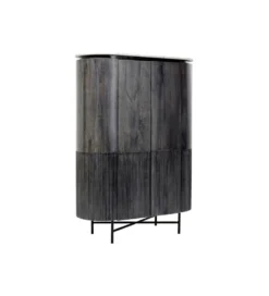 Komoda wysoka GLENN 100 cm antracytowa