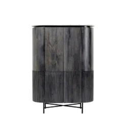 Komoda wysoka GLENN 100 cm antracytowa