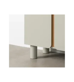 Komoda wysoka MALTA 137 cm taupe