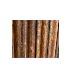 Komoda wysoka NAGOJA 80 cm drewno mango brąz
