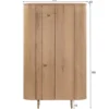Komoda wysoka TOBAGO 180 cm naturalna