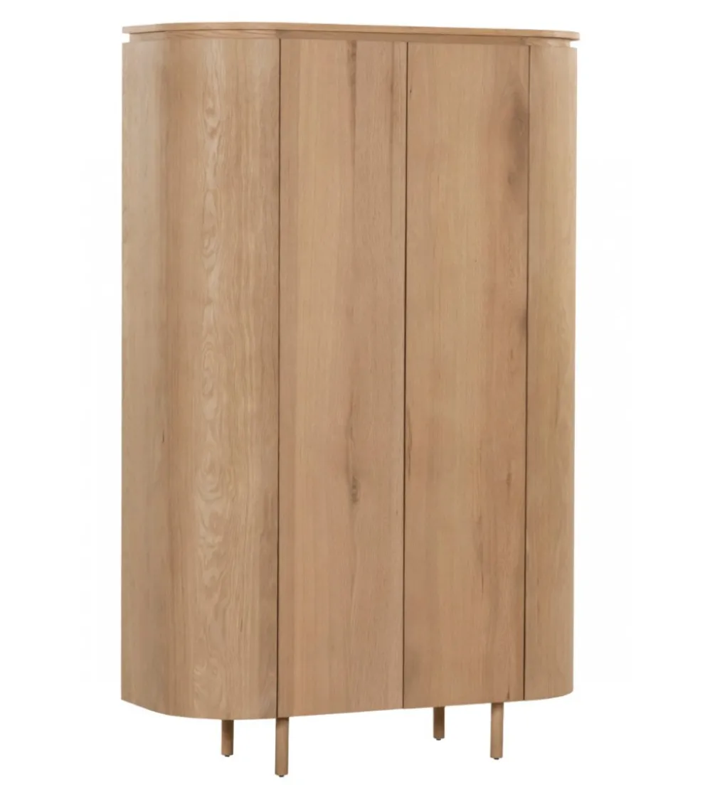 Komoda wysoka TOBAGO 180 cm naturalna