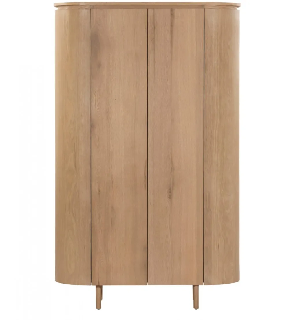 Komoda wysoka TOBAGO 180 cm naturalna