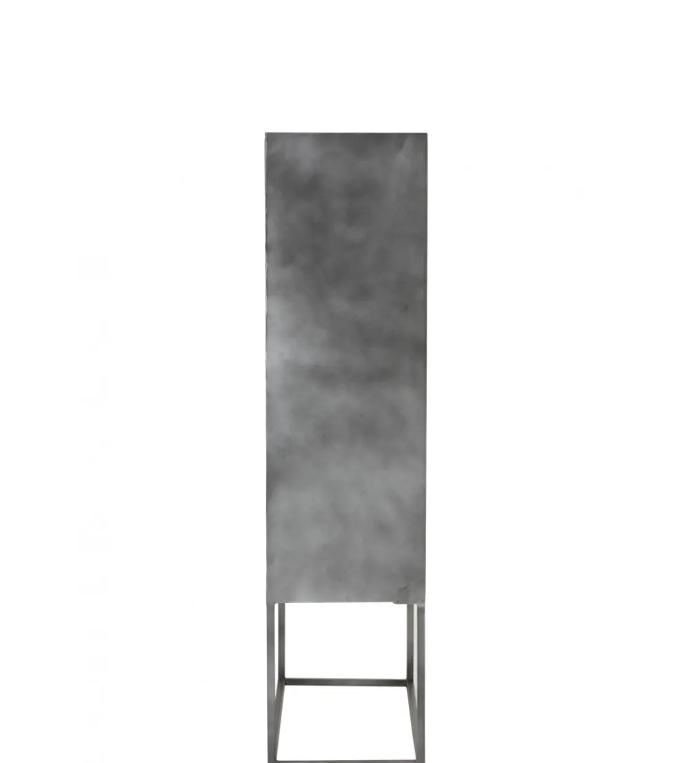 Komoda wysoka ZYGZAK 60 cm naturalna