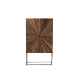 Komoda wysoka ZYGZAK 60 cm naturalna