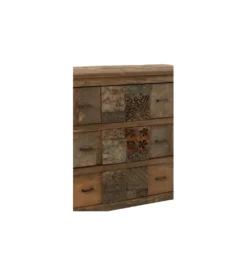Komoda ZUWENA 100 cm brązowa