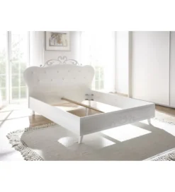 Łóżko NIVEA 160 Cm x 200 Cm białe