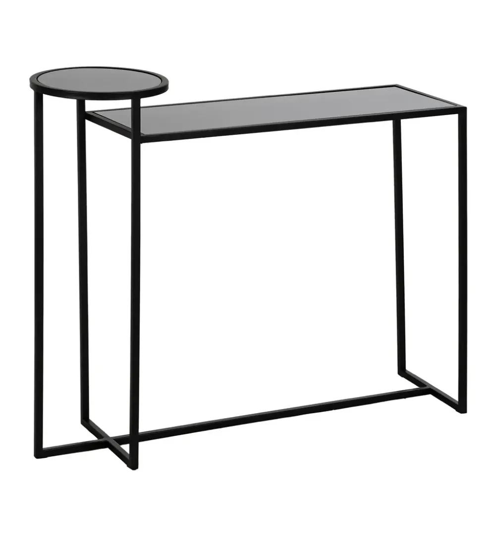 Konsola AGENRATA 101 cm czarna