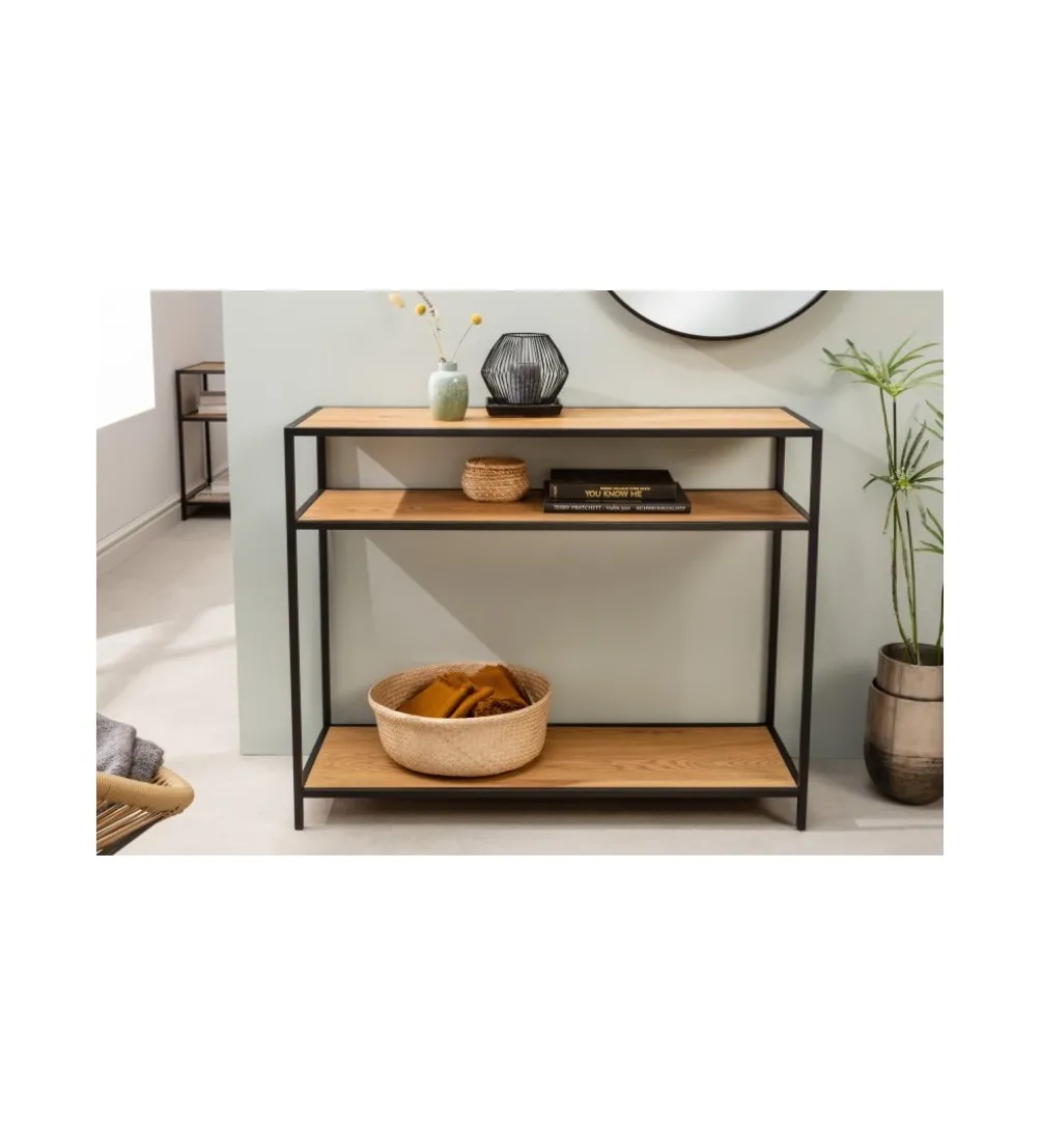 Konsola ALPERA 100 cm w optyce dębu
