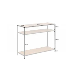 Konsola ALPERA 100 cm w optyce dębu