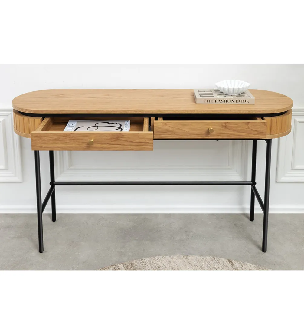 Konsola ATELIER 120 cm w kolorze dębu