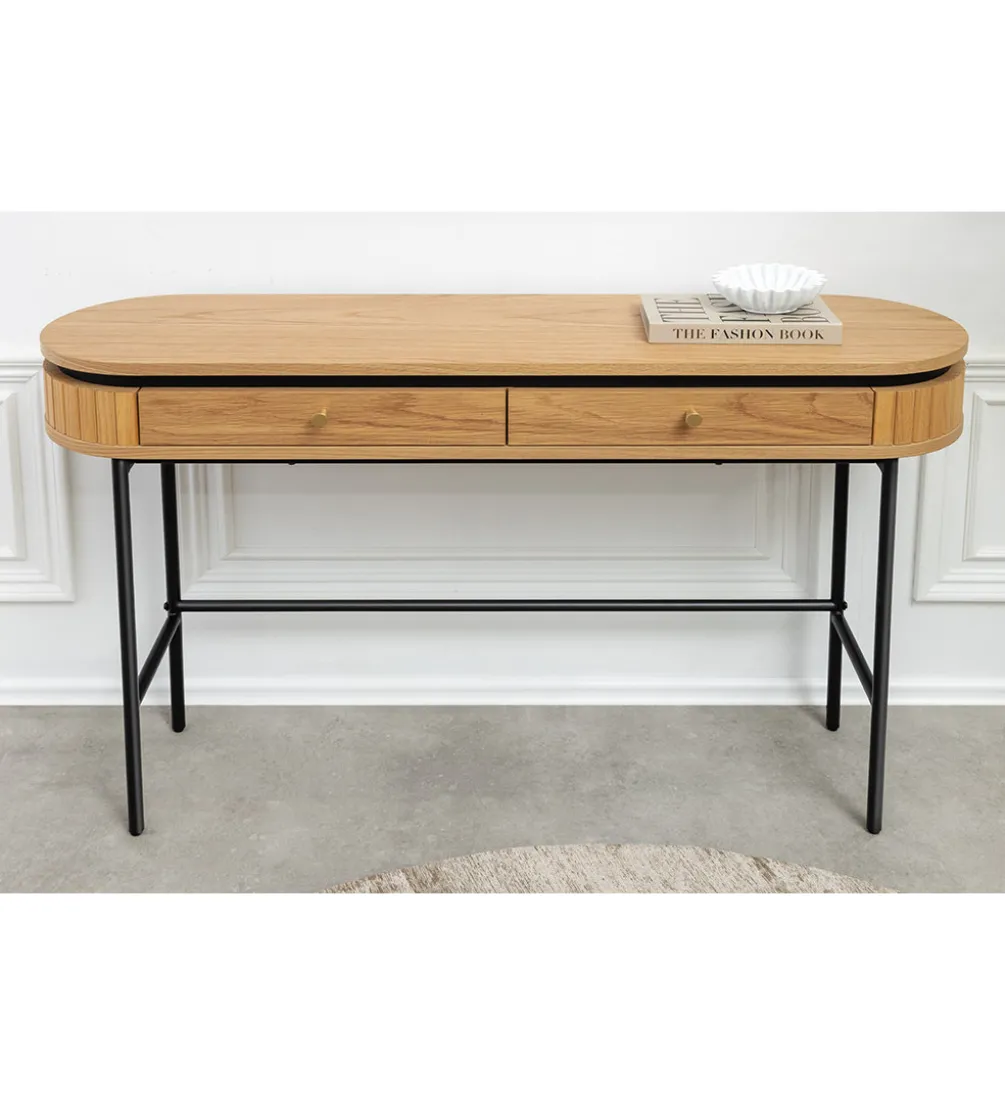 Konsola ATELIER 120 cm w kolorze dębu