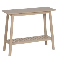 Konsola BATAN 90 cm drewno sosna kremowy