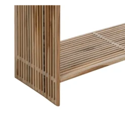 Konsola BELLAMONTE 85 cm drewno teak naturalna