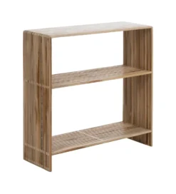 Konsola BELLAMONTE 85 cm drewno teak naturalna