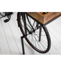 Konsola BICYCLE 195 cm drewno mango