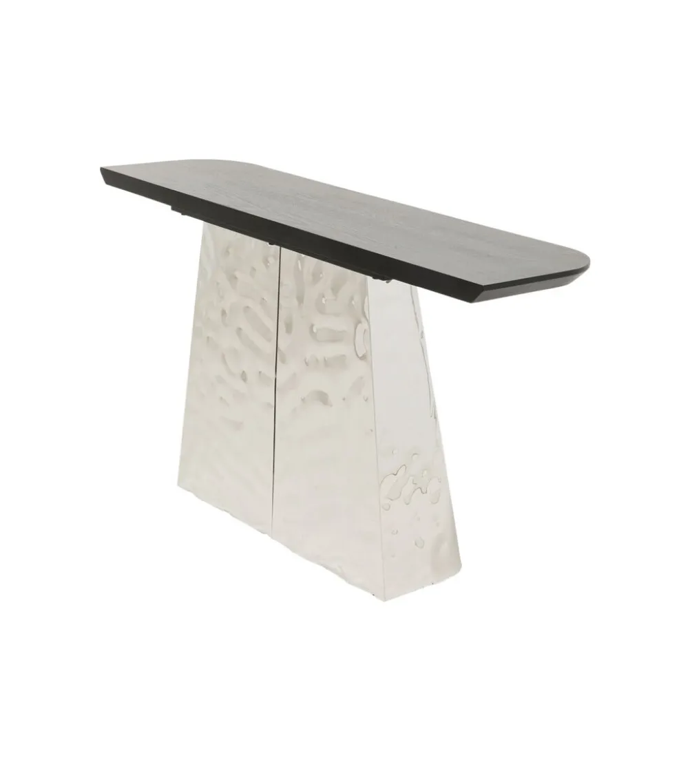 Konsola CALDERA 138 cm fornir drewno jesion