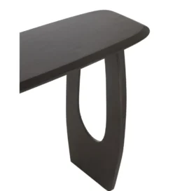 Konsola CAVE 120 cm drewno mango czarna