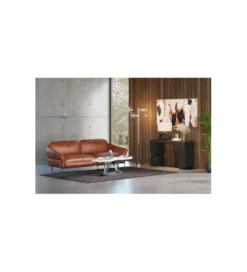 Konsola Curve 120 cm w optyce jesionu czarna