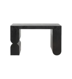 Konsola Curve 120 cm w optyce jesionu czarna