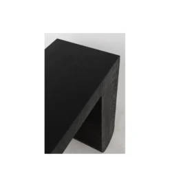 Konsola Curve 120 cm w optyce jesionu czarna