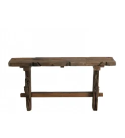 Konsola DEBER 150 cm naturalna brązowa