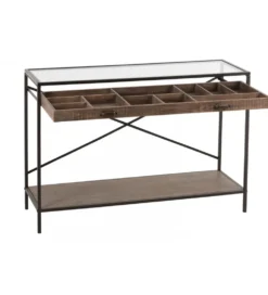 Konsola Divide 122 cm drewno