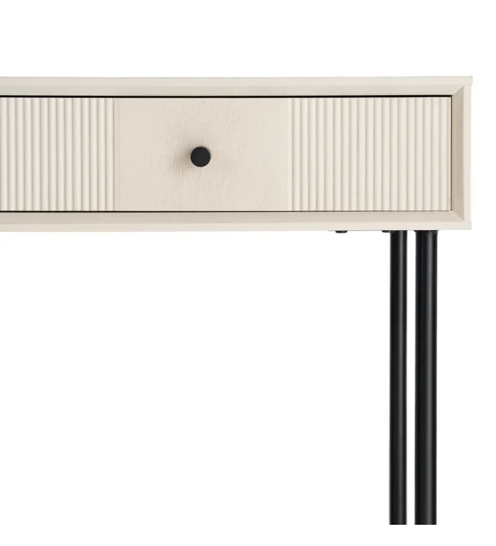Konsola ENTARADA 90 cm kremowa