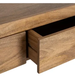 Konsola ESPANATY 153 cm drewno mango naturalna