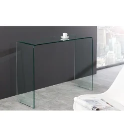 Konsola Fantome 100 cm szklana