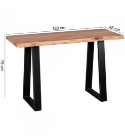 Konsola GAYA 120 cm drewno akacja