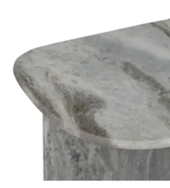 Konsola GERTUR 100 cm marmur szara
