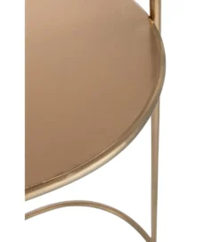 Konsola GLER 121 cm złota
