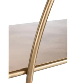 Konsola GLER 121 cm złota