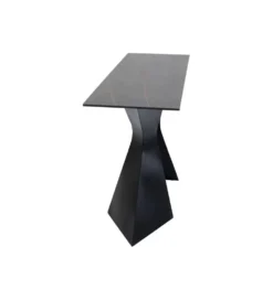 Konsola GLOYRIA 140 cm w optyce czarnego marmuru