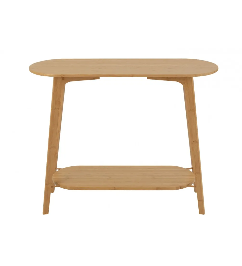Konsola HERMA 100 cm bambus naturalna