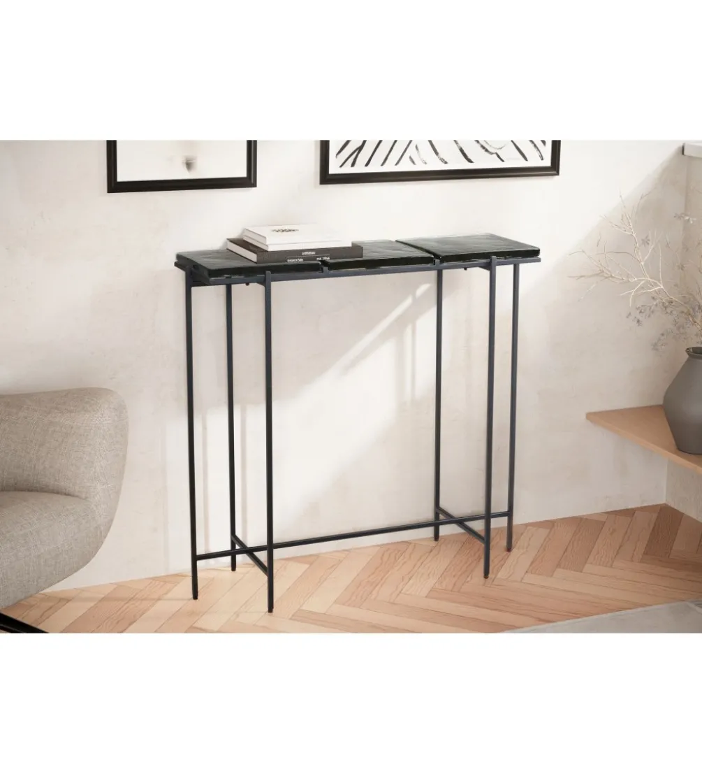 Konsola LAILA 90 cm czarna