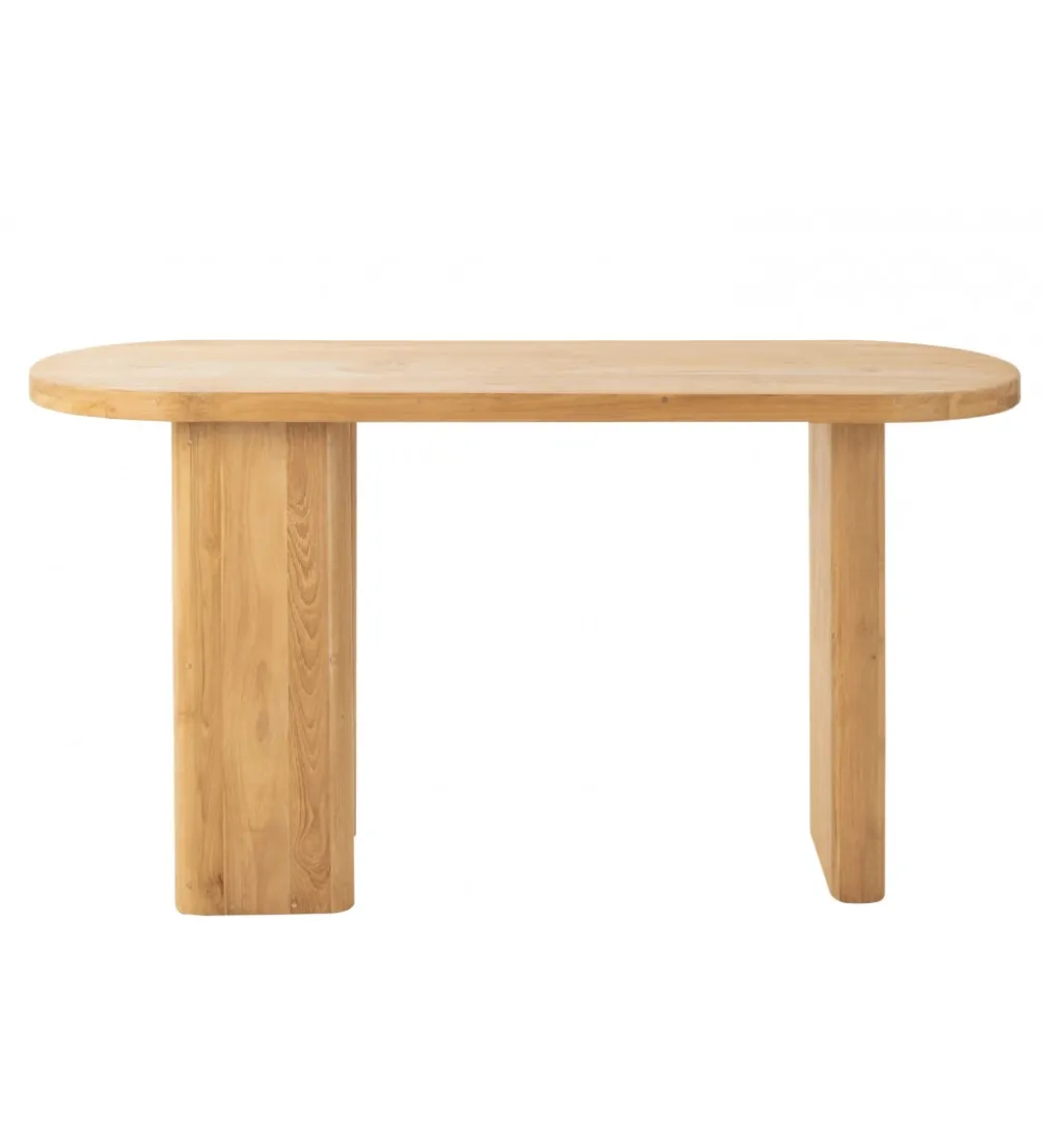 Konsola LEMONE 150 cm drewno teak naturalne