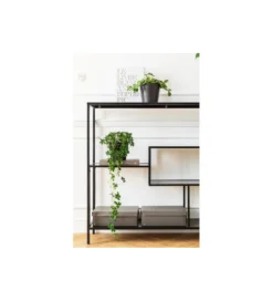 Konsola LOFT 115 x 100 cm czarna