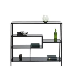 Konsola LOFT 115 x 100 cm czarna