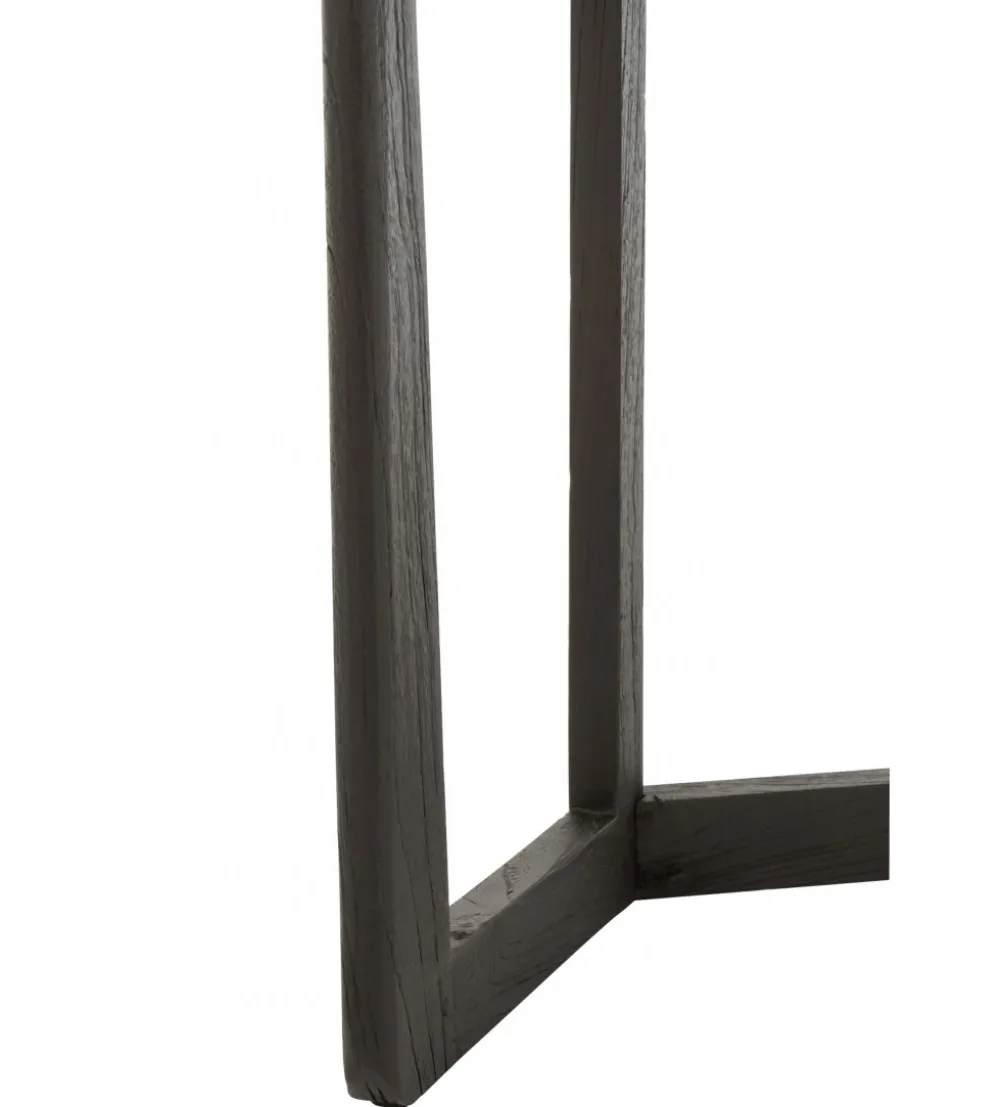 Konsola MATY 140 cm drewno czarna