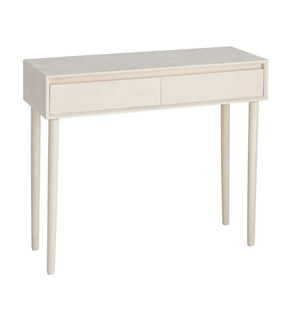 Konsola MESTARONY 90 cm kremowa