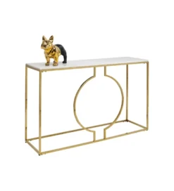 Konsola MIAMI LOFT 120 cm złota
