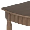 Konsola NAGORAS 71 cm brązowy