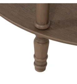 Konsola NAGORAS 71 cm brązowy