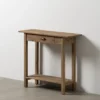 Konsola NATURAL WAY 90 cm drewno jodła